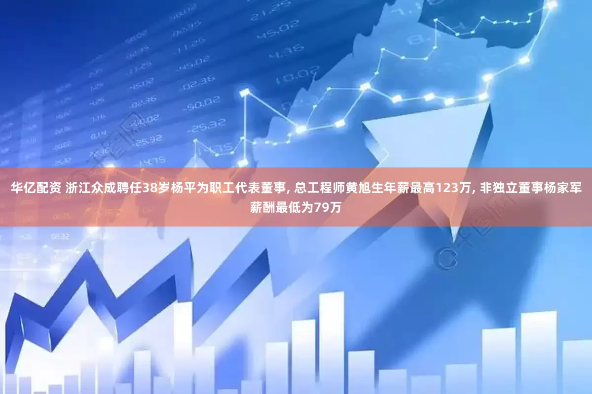 华亿配资 浙江众成聘任38岁杨平为职工代表董事, 总工程师黄旭生年薪最高123万, 非独立董事杨家军薪酬最低为79万