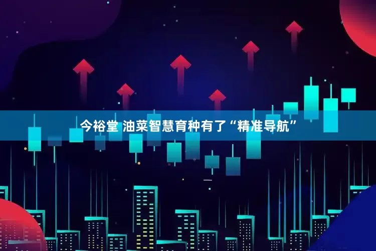 今裕堂 油菜智慧育种有了“精准导航”